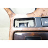 Damaged BMW E39 5-Series Center Console Wood Trim Walnut 1997-2003 OEM