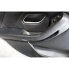 Damaged 97-03 BMW E39 5-Series Rear Door Panel Trim Pair Black Leather Shade OEM