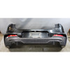 19-21 BMW X4 G02 Rear Bumper Cover Trim M Sport Package Black Sapphire 475 OEM