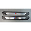 18-25 BMW G01 X3 G02 X4 Front Door Sill M Sport Trim Covers Pair OEM