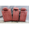 19-25 BMW G02 X4 Rear Seat Backrest Cushion Assembly Tacora Red Leather OEM