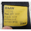 BMW E30 Sedan Right Front Passenger Upper Seat Belt Black 1985-1991 OEM