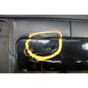 Damaged 1997-2000 BMW E39 5-Series Sedan Front Bumper Cover Cosmos Black OEM