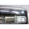 Damaged 1997-2000 BMW E39 5-Series Sedan Front Bumper Cover Cosmos Black OEM