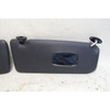 BMW E30 Factory Sun Visor Pair Anthracite Black Vinyl 1984-1993 OEM
