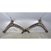 Damaged BMW E30 325ix AWD Front Wishbone Control Arm Pair L R 1988-1991 OEM