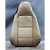 99-00 BMW Z3 Roadster Right Front Passenger Seat Backrest Sand Beige Leather OEM
