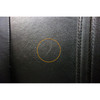 99-03 BMW E39 5-Series E38 Front Sports Seat Backrest Cushion Black Leather OEM
