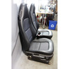 BMW Z3 Roadster Cabrio Factory Front Seat Pair Black Vinyl Cloth OEM