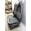 BMW Z3 Roadster Cabrio Factory Front Seat Pair Black Vinyl Cloth OEM