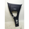 BMW E90 E92 M3 Front Center Console Trim Cover Black Leather OEM 2008-2010