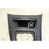 BMW E90 E92 M3 Front Center Console Trim Cover Black Leather OEM 2008-2010