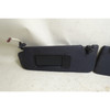 Damaged 08-11 BMW E90 3-Series Sedan Front Sun Visor Mirror Pair Black Cloth OEM
