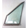 87-93 BMW E30 Front Right Door Quarter Window Glass w/ Rubber Seal OEM