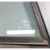 87-93 BMW E30 Front Right Door Quarter Window Glass w/ Rubber Seal OEM