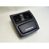 2008-2013 BMW E92 E93 M3 Rear Center Console Air Vent Black Leather Trim OE