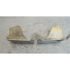 1989-1993 BMW E30 3-Series Facelift Front Bumper Air Duct Trim Pair White OEM