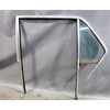 1969-1976 BMW E3 Bavaria Left Rear Corner Window Glass W/ Trim OEM