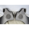 99-02 BMW Z3 Roadster Rear Lateral Interior Trim Panel Set Black w Speakers OEM