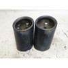 BMW F10 528i 535d M Sport Black Chrome Exhaust Tip Pair OEM 2011-2016