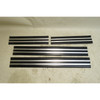 BMW E34 525i 535i Exterior Door Sill Entry Trim Cover Set OEM 1989-1995