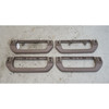 BMW E34 5-Series Interior Roof Grab Handle Set Parchment Beige OEM 1989-1995