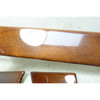 BMW E34 Sedan Interior High Gloss Bubinga Wood Trim Set Doors Dash OEM 1991-1995