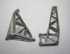 1988-1993 BMW E32 E34 S38 M5 535i M30 Engine Suspension Arm Bracket Pair USED OE
