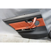 08-11 BMW E90 M3 Sedan Rear Interior Door Card Panel Trim Fox Red Leather OEM