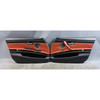 2008 BMW E90 M3 Sedan Front Interior Door Panel Pair Fox Red Leather OEM