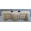 91-92 BMW E34 525i 535i Sedan Rear Seat Backrest Cushion Beige Leather OEM