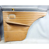 Damaged 67-74 BMW 2002 Coupe Rear Interior Lateral Trim Panel Black Brown Vinyl
