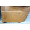 Damaged 67-74 BMW 2002 Coupe Rear Interior Lateral Trim Panel Black Brown Vinyl
