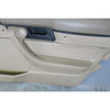 1991-1994 BMW E34 Front Interior Door Panel Trim Skin Pair Parchment Beige OEM