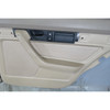 91-94 BMW E34 5-Series Sedan Rear Interior Door Panel Trim Skin Pair Beige OEM