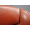 08-10 BMW E90 E92 M3 Front Left Seat Bottom Cushion Pad Fox Red Leather OEM