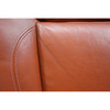08-13 BMW E90 E92 M3 Front Right Seat Bottom Cushion Fox Red Leather OEM