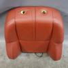 08-11 BMW E90 M3 Sedan Front Right Seat Backrest Cushion Fox Red Leather OEM
