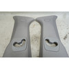 BMW F25 X3 Interior B-Pillar Upper Trim Cover Pair Grey OEM 2011-2017