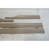 BMW E34 Interior Door Sill Cover Trim Set Parchment Beige OEM 1991-1995