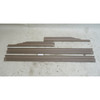 BMW E34 Interior Door Sill Cover Trim Set Parchment Beige OEM 1991-1995