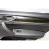 2011-2017 BMW F25 X3 Rear Interior Door Panel Card Trim Pair Black Leather OEM