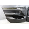 11-14 BMW F25 X3 Interior Front Door Card Panel Pair Black Leather OEM