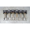 2009-2013 BMW E70 X5 E90 335d M57 Diesel Piston Connecting Rod Set of 6 OEM
