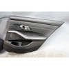 19-25 BMW G20 3-Series Rear Interior Door Panel Card Trim Pair Black Leather OEM