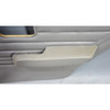 BMW E30 3-Series Sedan Rear Interior Door Panel Pair Grey Silver OEM 1988-1991 