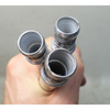 BMW E39 5-Series Early Heater Core Firewall Aluminum Pipe Set 1997-2000 OEM