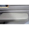 88-91 BMW E30 Sedan Front Interior Door Panel Pair Grey Silver Vinyl OEM