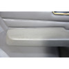 88-91 BMW E30 Sedan Front Interior Door Panel Pair Grey Silver Vinyl OEM