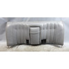 86-91 BMW E30 3-Series Sedan Coupe Rear Seat Backrest Cushion Grey Silver OEM